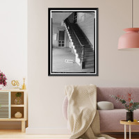 Daniel Pratt House, Autauga Creek, Prattville, Autauga County, AL - 6, Vintage Print