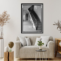 Daniel Pratt House, Autauga Creek, Prattville, Autauga County, AL - 6, Vintage Print