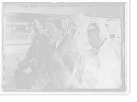 Historic Framed Print, Prince Oyama with mother & wife at father's funeral,  17-7/8" x 21-7/8"