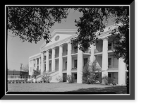 Historic Framed Print, Old City Hospital, 900-950 Saint Anthony Street, Mobile, Mobile County, AL,  17-7/8" x 21-7/8"