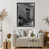 Cunningham Plantation, Old Memphis Road (Gaines Trace Road), Cherokee vicinity, Colbert County, AL - 10, Historic Print