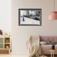 Cunningham Plantation, Old Memphis Road (Gaines Trace Road), Cherokee vicinity, Colbert County, AL - 26 Classic, Vintage Print