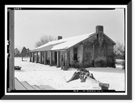 Cunningham Plantation, Old Memphis Road (Gaines Trace Road), Cherokee vicinity, Colbert County, AL - 28, Historic Reproduction