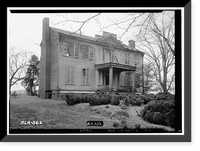 The Oaks, Ricks Lane, Leighton, Colbert County, AL, Antique Poster
