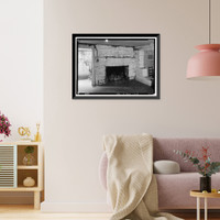 Governor Robert Lindsay House, U.S. Highway 72, Tuscumbia, Colbert County, AL - 14, Historic Print