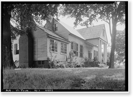 Carl Rand House, 501 East Third Street, Tuscumbia, Colbert County, AL Classic, Antique Print