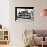 Edwards House, Dickson & East Second Streets, Tuscumbia, Colbert County, AL, Vintage Poster