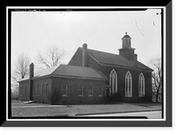 First Presbyterian Church, East Fourth & North Broad Streets, Tuscumbia, Colbert County, AL - 2, Vintage Print