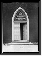 First Presbyterian Church, East Fourth & North Broad Streets, Tuscumbia, Colbert County, AL - 4, Antique Print