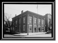 Carriage Factory, Main & East Fourth Streets, Tuscumbia, Colbert County, AL - 2, Historic Print