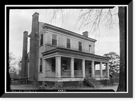 Bland House, County Road 11 vicinity, Orrville vicinity, Dallas County, AL, Vintage Wall Art