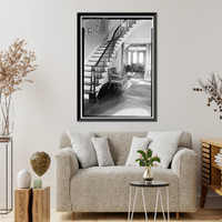 Historic Framed Print, Dawson-Vaughan House, 704 Tremont Street, Selma, Dallas County, AL - 3,  17-7/8" x 21-7/8"