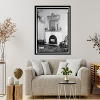 Historic Framed Print, Dawson-Vaughan House, 704 Tremont Street, Selma, Dallas County, AL - 8,  17-7/8" x 21-7/8"