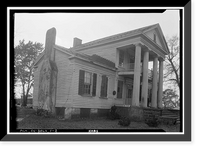 Dan Kenan House, Summerfield Road (County Road 37), Selma vicinity, Dallas County, AL - 2 Classic, Antique Poster