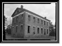 Boys' Methodist College, Centenary & Main Streets, Summerfield, Dallas County, AL, Antique Wall Art