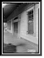 Governor Benjamin Fitzpatrick House, State Route 14 vicinity, Elmore vicinity, Elmore County, AL - 3, Vintage Poster