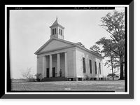Methodist Church, State Route 143, Robinson Springs, Elmore County, AL, Vintage Wall Art