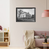 Methodist Church, State Route 143, Robinson Springs, Elmore County, AL - 2, Antique Poster