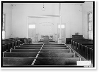 Methodist Church, State Route 143, Robinson Springs, Elmore County, AL - 5, Antique Print