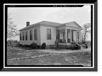 Old Methodist Parsonage, State Route 143, Robinson Springs, Elmore County, AL, Antique Wall Art