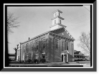 Wetumpka Methodist Church, 306 West Tuskeena Street, Wetumpka, Elmore County, AL, Vintage Poster