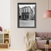 Eastern Bank of Alabama, 201 Broad Street, Eufaula, Barbour County, AL, Antique Poster