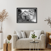 Weston (House, Smokehouse & Schoolhouse), U.S. Route 11 & County Road 19 vicinity, Boligee vicinity, Greene County, AL - 6 Classic, Vintage Wall Art