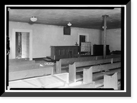 Historic Framed Print, First Presbyterian Church, Main Street & Wilson Avenue, Eutaw, Greene County, AL - 10,  17-7/8" x 21-7/8"