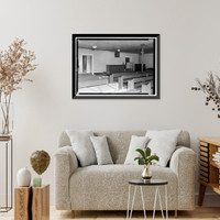 Historic Framed Print, First Presbyterian Church, Main Street & Wilson Avenue, Eutaw, Greene County, AL - 10,  17-7/8" x 21-7/8"