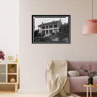 White-McGiffert House & Office, Mesopotamia Street, Eutaw, Greene County, AL, Antique Wall Art