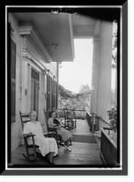 Perkins-Spencer House, Spencer Street, Eutaw, Greene County, AL - 3 Classic, Antique Print