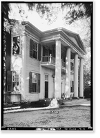 Historic Framed Print, A. W. Smith House, 220 Main Street, Eutaw, Greene County, AL - 2,  17-7/8" x 21-7/8"