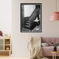 Historic Framed Print, A. W. Smith House, 220 Main Street, Eutaw, Greene County, AL - 7,  17-7/8" x 21-7/8"