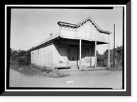Levy-Glover Store, County Roads 19 & 4, Forkland, Greene County, AL, Vintage Poster