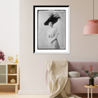 Blanche Bates as "The Fighting Hope", Antique Print