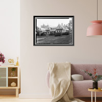 Waldwic House & Outbuildings, State Route 69, Gallion, Hale County, AL, Antique Wall Art