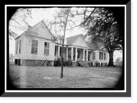 Gayle-Locke House, University Avenue (College Street), Greensboro, Hale County, AL, Antique Poster