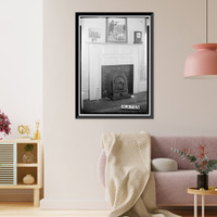Gayle-Locke House, University Avenue (College Street), Greensboro, Hale County, AL - 7, Historic Print
