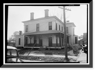 Governor Thomas Seay House, East Main & Whelan Streets, Greensboro, Hale County, AL, Vintage Print