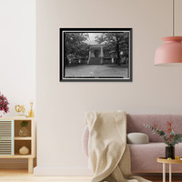 Governor Samuel Pickens House, State Route 14, Sawyerville vicinity, Hale County, AL, Antique Wall Art