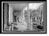 Governor Samuel Pickens House, State Route 14, Sawyerville vicinity, Hale County, AL - 6, Antique Poster