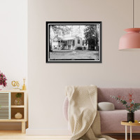 Governor Samuel Pickens House, State Route 14, Sawyerville vicinity, Hale County, AL - 7 Classic, Antique Wall Art