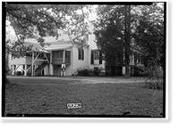 Governor Samuel Pickens House, State Route 14, Sawyerville vicinity, Hale County, AL - 21, Antique Poster