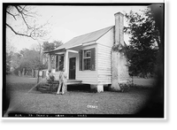 Governor Samuel Pickens House, State Route 14, Sawyerville vicinity, Hale County, AL - 25, Vintage Print