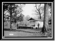 Governor Samuel Pickens House, State Route 14, Sawyerville vicinity, Hale County, AL - 30, Antique Print