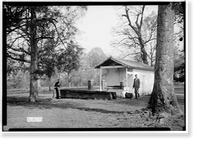 Governor Samuel Pickens House, State Route 14, Sawyerville vicinity, Hale County, AL - 30, Antique Print