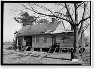 S. M. Dunwoody House, Abbeville Highway, Columbia, Houston County, AL - 2, Vintage Print
