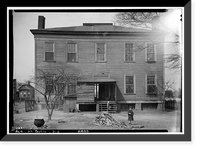 Historic Framed Print, Benjamin Pinckney Worthington House, Sixth Avenue South, Birmingham, Jefferson County, AL - 2,  17-7/8" x 21-7/8"