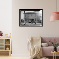 Historic Framed Print, Benjamin Pinckney Worthington House, Sixth Avenue South, Birmingham, Jefferson County, AL - 2,  17-7/8" x 21-7/8"