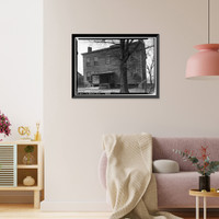 Historic Framed Print, Benjamin Pinckney Worthington House, Sixth Avenue South, Birmingham, Jefferson County, AL - 3,  17-7/8" x 21-7/8"